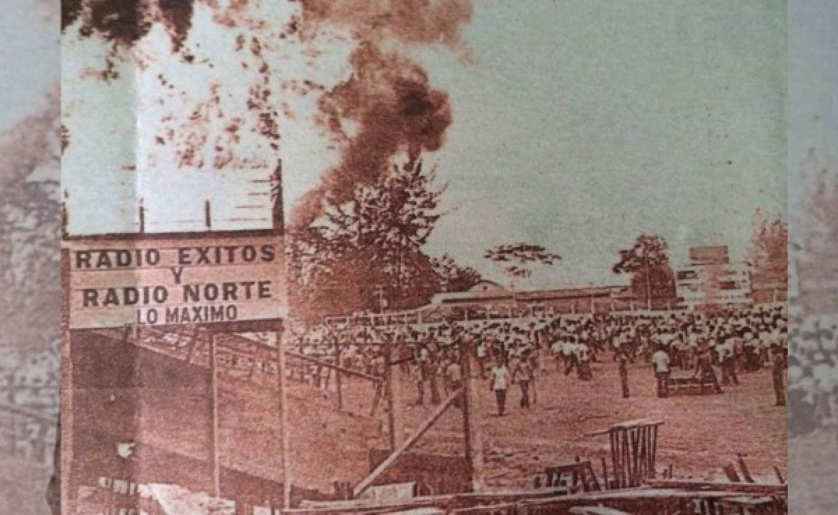 Se cumplen 41 años del día que incendiaron el estadio Morazán