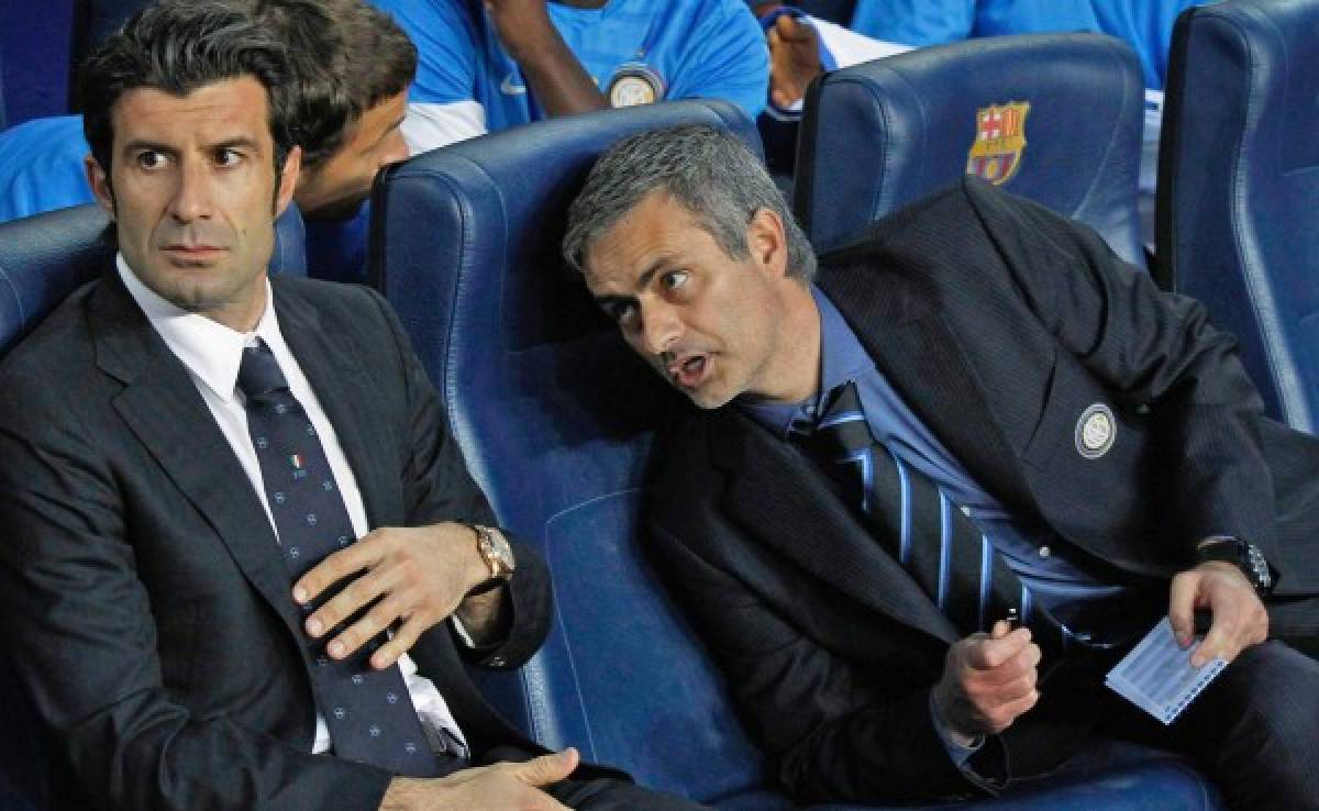 Figo: 'José Mourinho es y será un entrenador 'top''