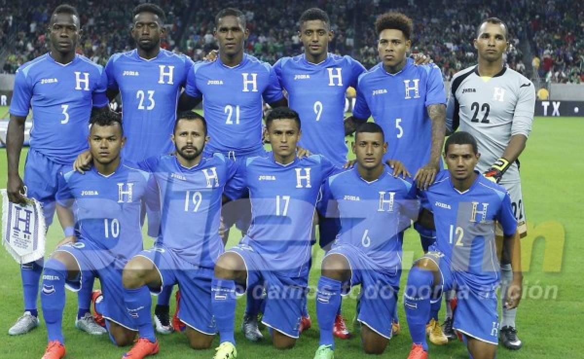 El once titular con el que Honduras jugaría contra Estados Unidos