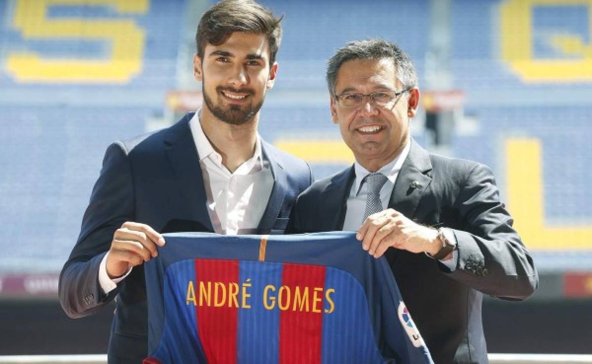 André Gomes ha sido presentado desde ya como un crack mundial en el Barcelona