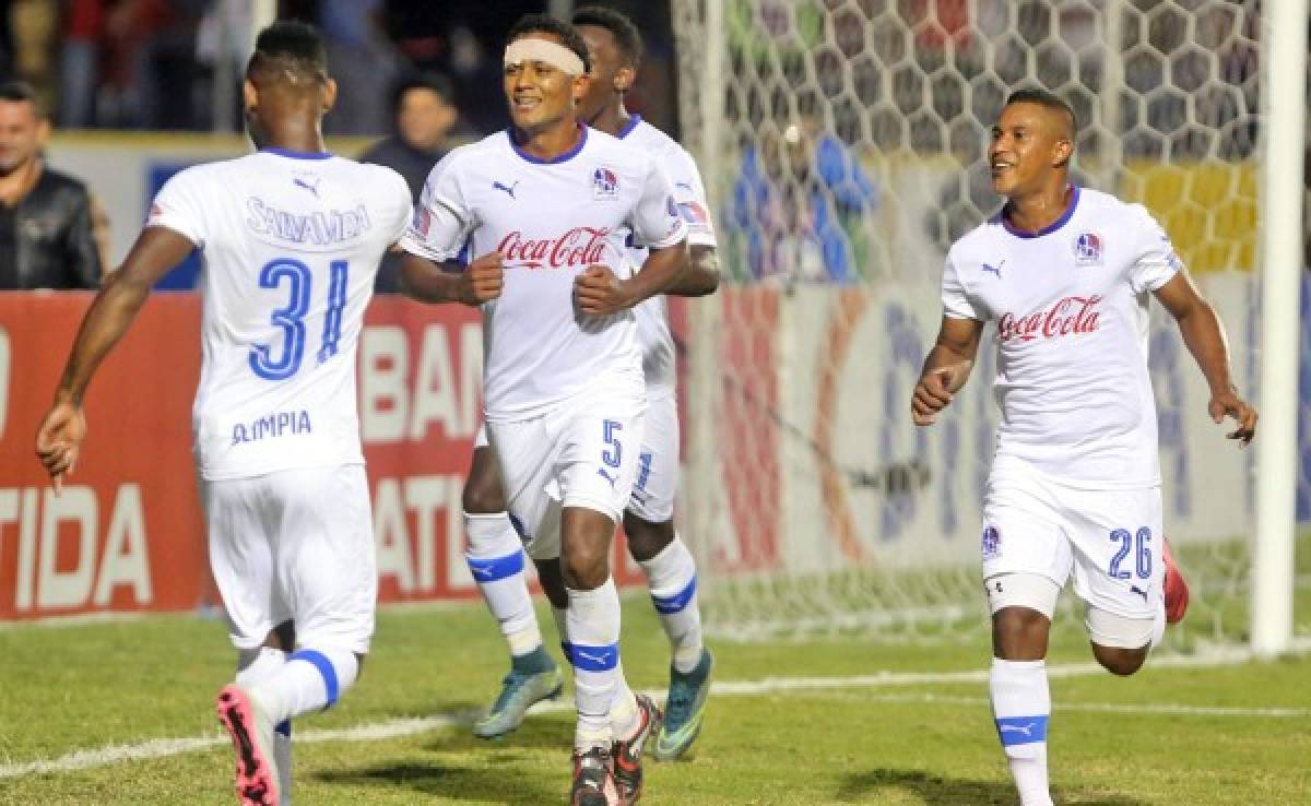Olimpia derrota a Motagua con solitario gol de penal de Ever Alvarado