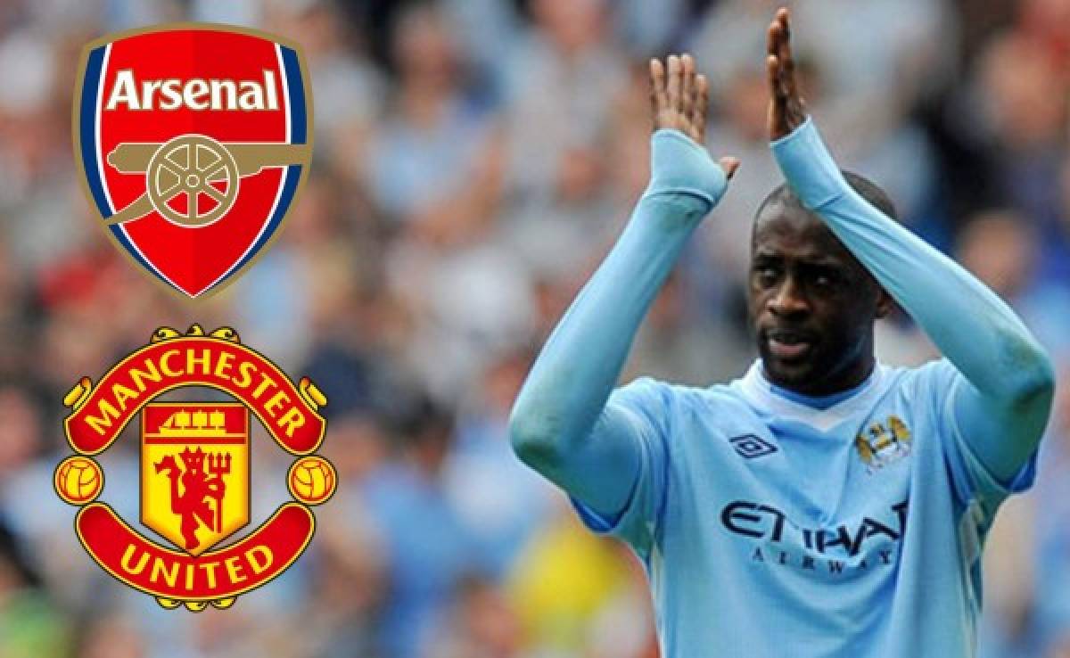 Arsenal y Manchester United se interesan por Yaya Touré