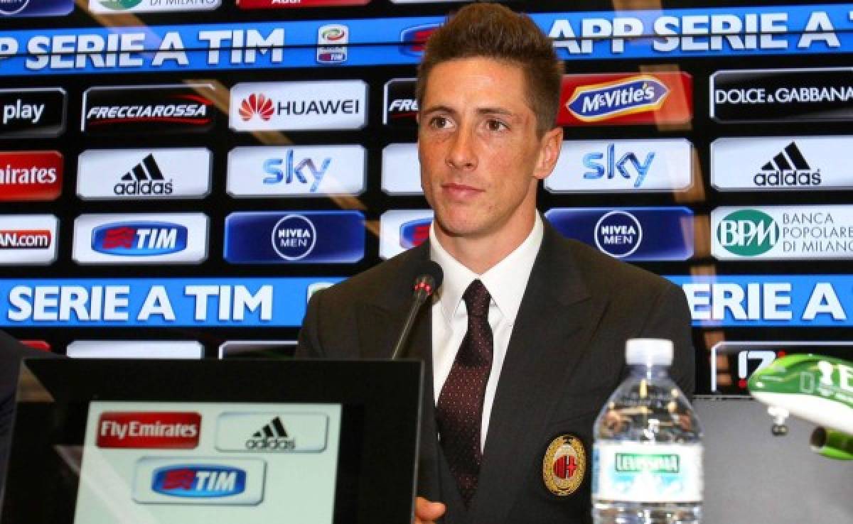 Fernando Torres: 'En el Milan vuelvo a empezar de cero'