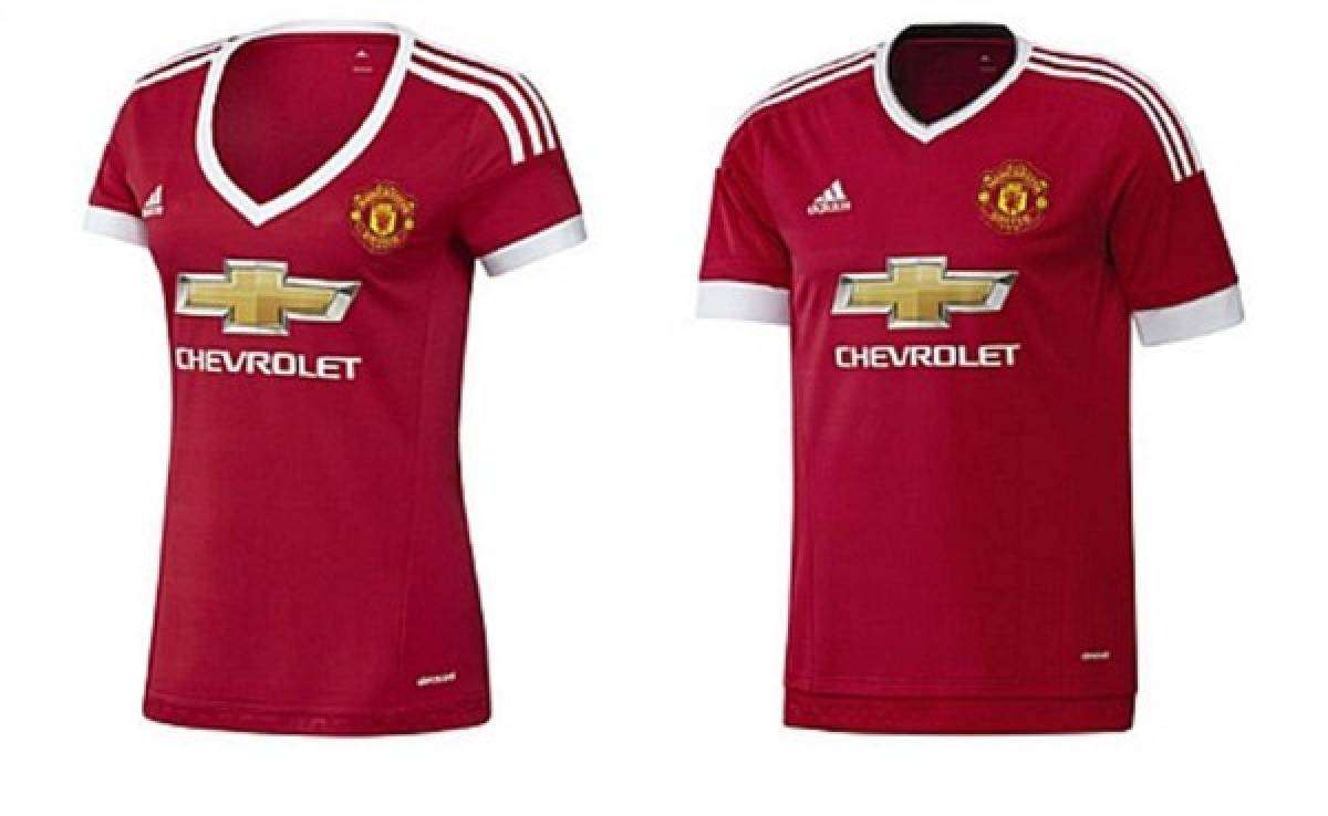Acusan de 'sexista' al Manchester United por nueva camiseta para mujeres