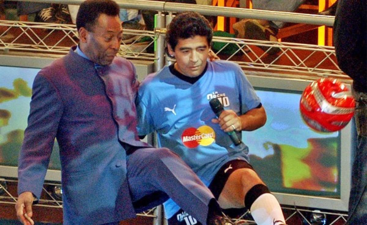 Pelé siempre le respondió a Maradona