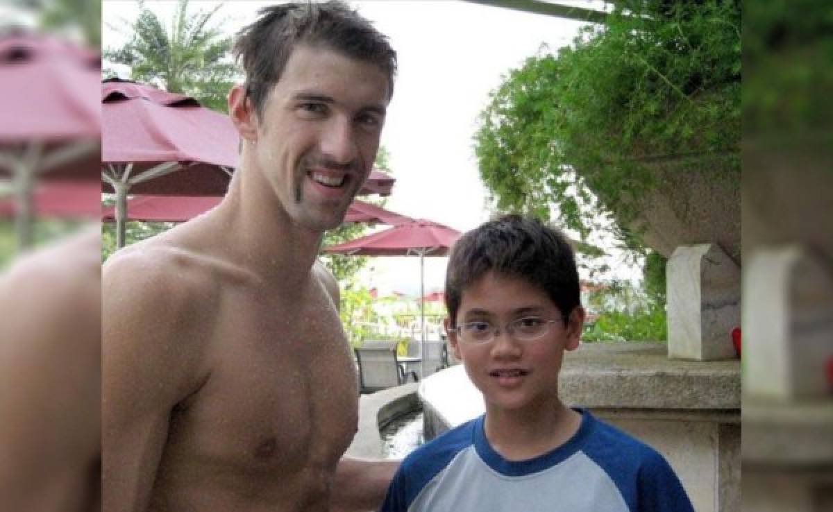 La foto de Schooling y Phelps que se viraliza en redes sociales