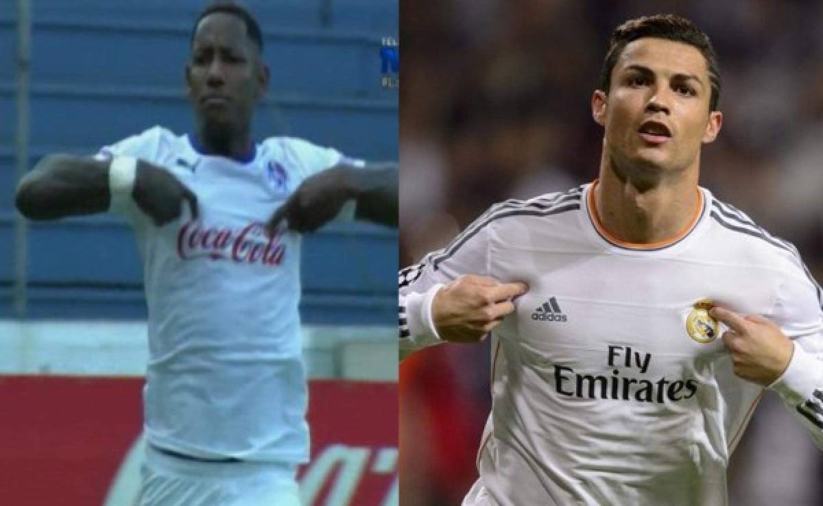 Video: Romell Quioto celebró su gol ante Motagua a lo Cristiano Ronaldo