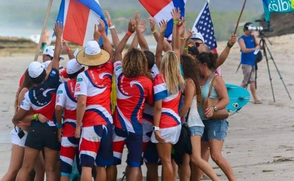 Costa Rica se proclamó campeón mundial de Surf por equipos