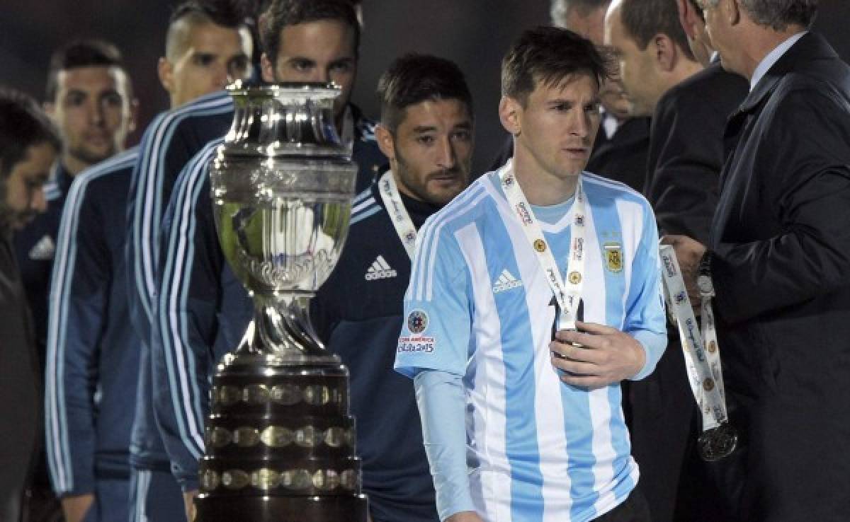 Lionel Messi, un jugador sin brillo ni gloria con Argentina
