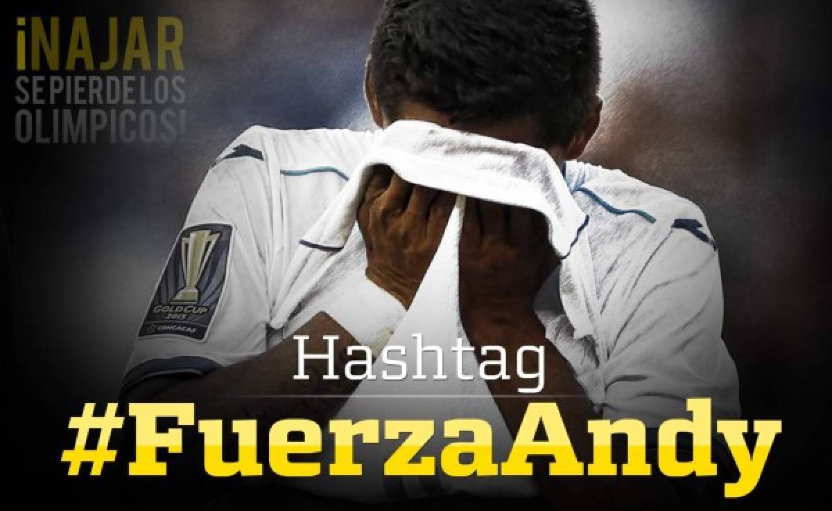 Mándale tu mensaje de apoyo a Andy Najar usando el hashtag #FuerzaAndy