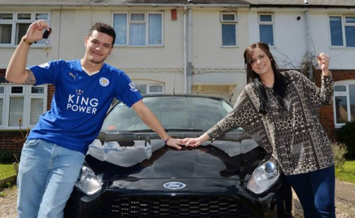 Joven apostó por el Leicester y se ganó un carro nuevo, casa y vacaciones