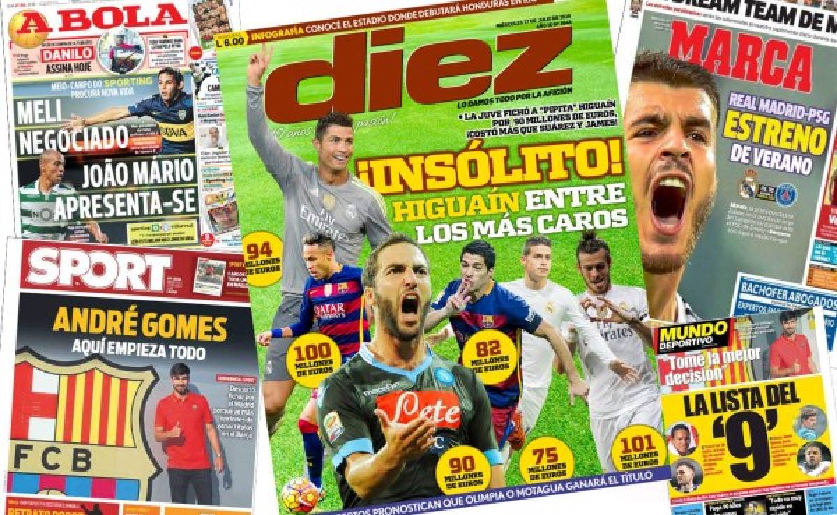 Las portadas de los diarios deportivos más importantes de este miércoles