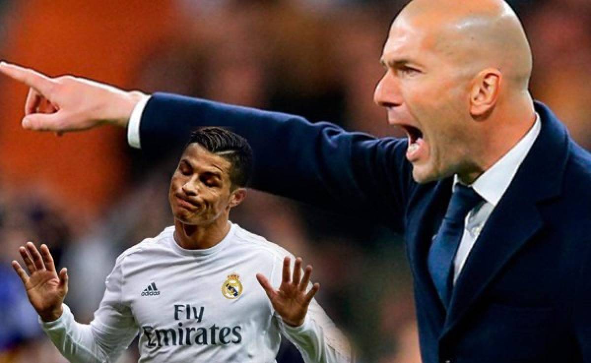 Medios destacan 'alta tensión' en Madrid por Zidane y Cristiano