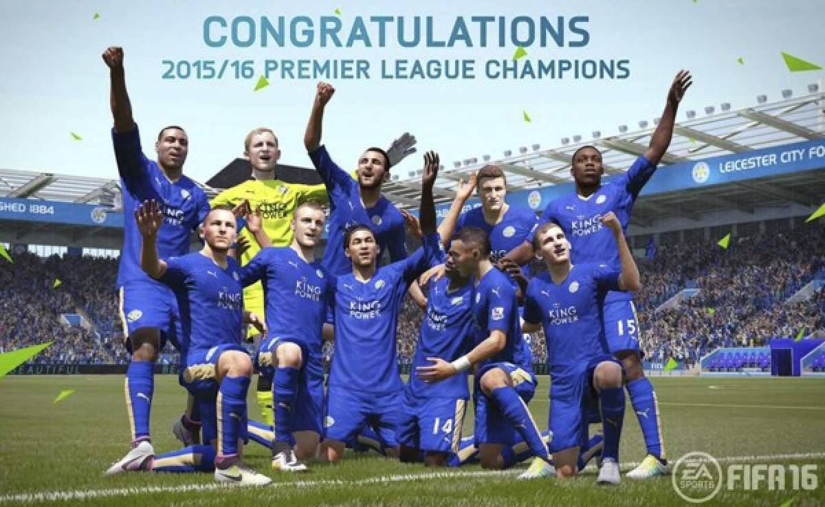 FIFA 16 celebra con el Leicester su primer título de la Premier