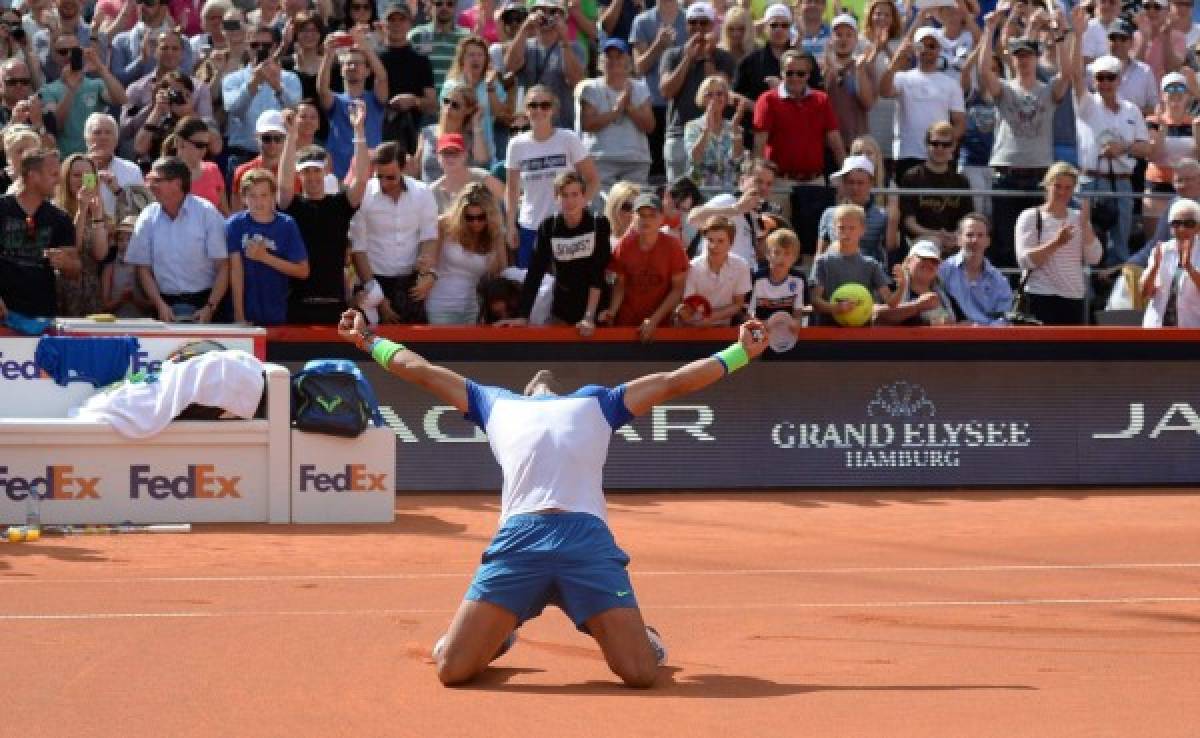 Rafa Nadal, campeón del Torneo de Hamburgo tras vencer a Fognini