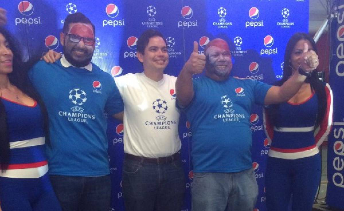 Dos catrachos estarán en la final de la Champions League gracias a Pepsi