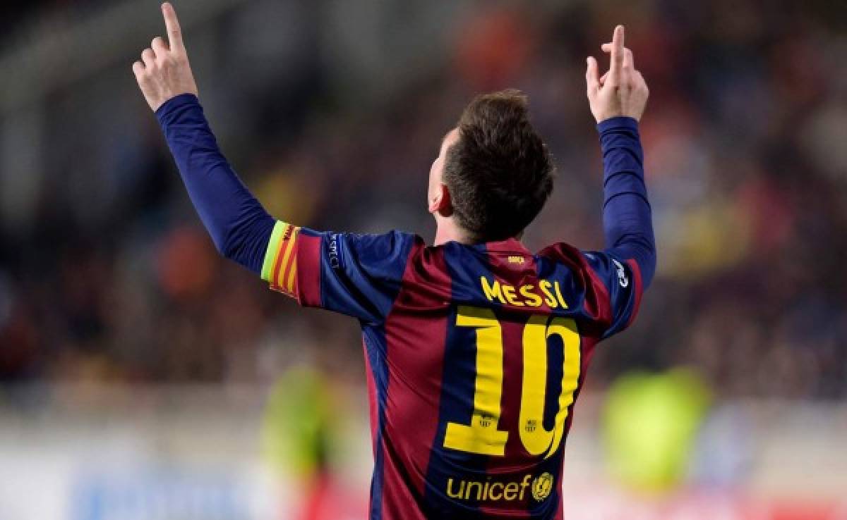 Messi cumplirá hoy 100 partidos en competiciones europas