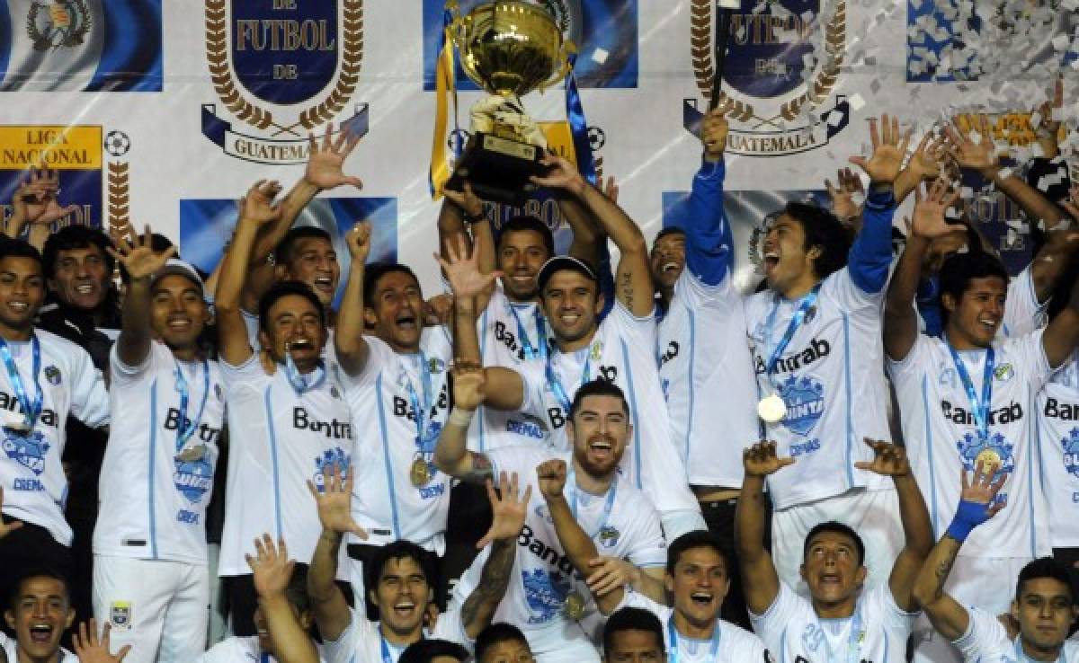 Comunicaciones, pentacampeón del fútbol de Guatemala