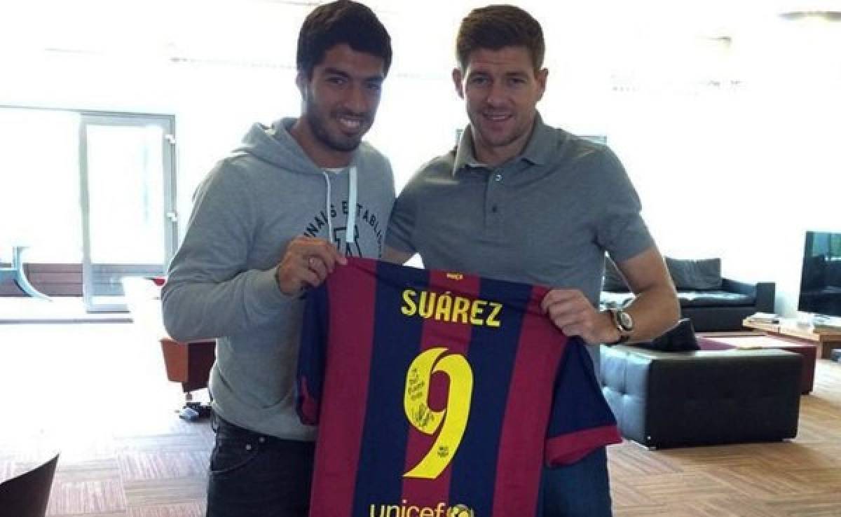 Gerrard: '¿Por qué no está Luis Suárez en la lista del Balón de Oro?'