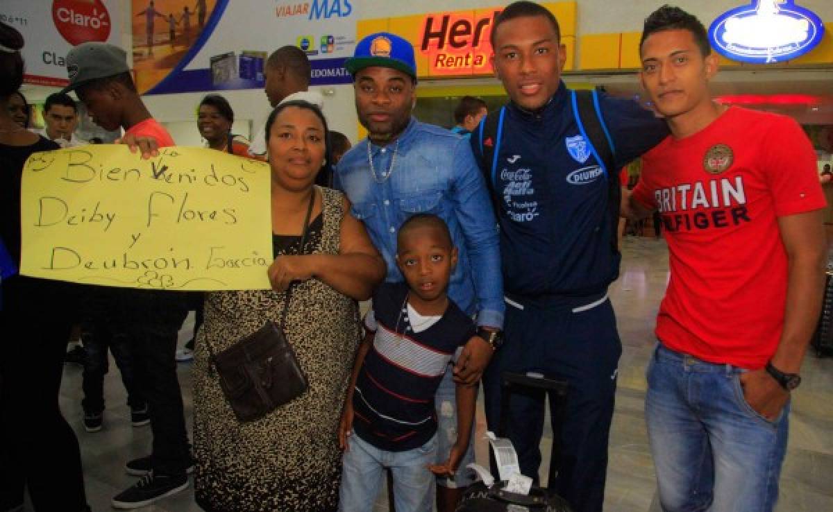 Jugadores Sub-20 de Honduras son recibidos como héroes