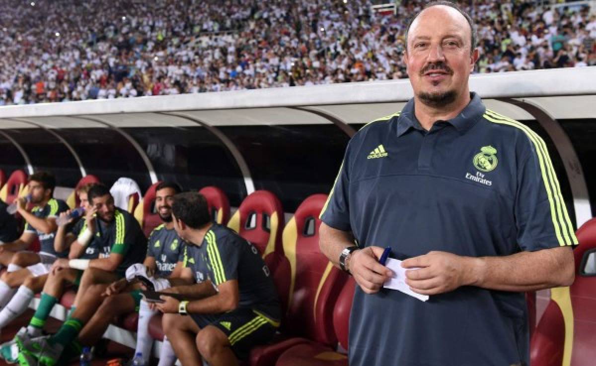 Benítez ignora la polémica entre Mourinho y su mujer: 'Sólo hablo de fútbol'