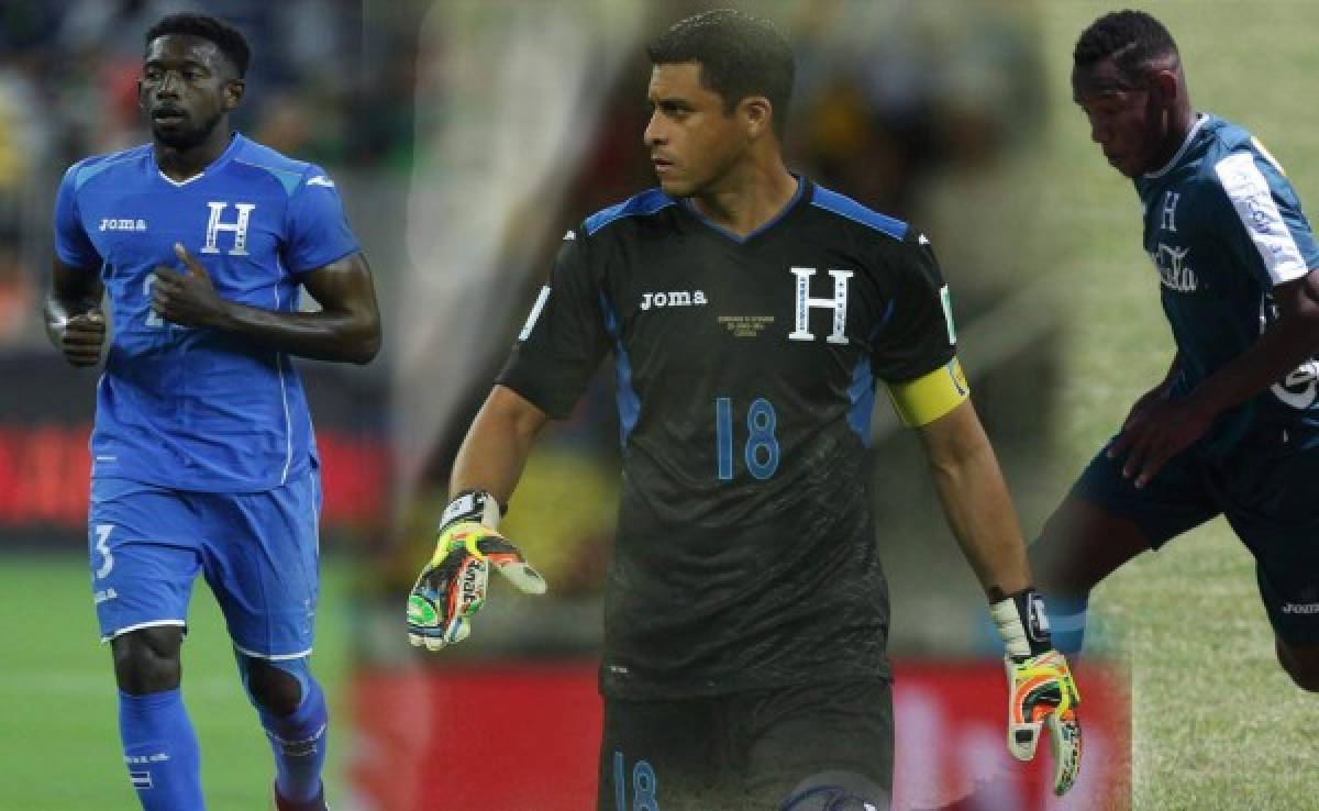 Quioto, Noel y Palacios, bajas en la Selección de Honduras