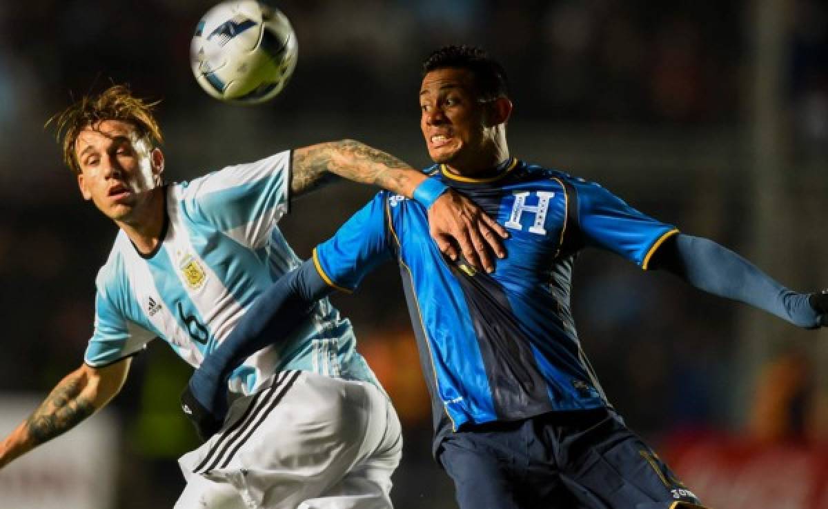 Honduras solo hizo un disparo directo a marco ante Argentina