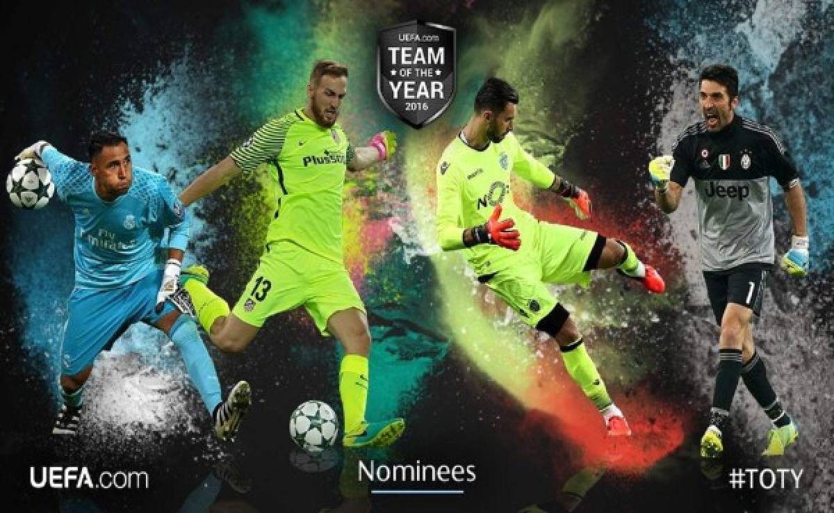 Keylor Navas compite ante Buffon, Rui Patricio y Oblak por un lugar en el equipo ideal de la UEFA