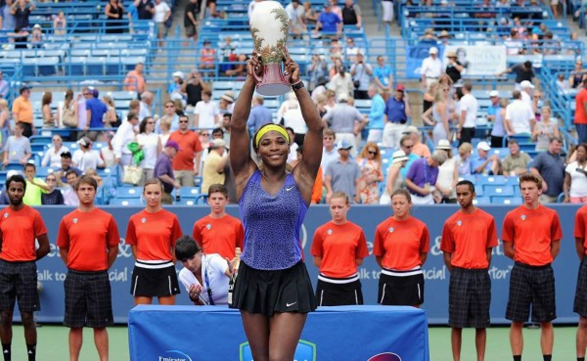 Serena Williams logró su primer título en Cincinnati