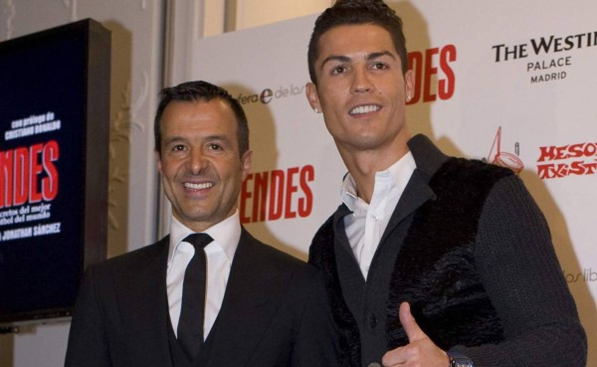 Jorge Mendes, amigo de Cristiano, a las puertas de hacer negocio con el Barcelona