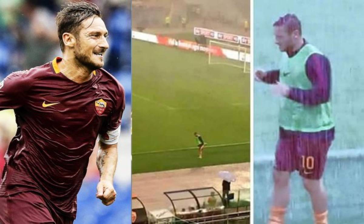 Francesco Totti y su actitud con la Roma que todo el mundo aplaude