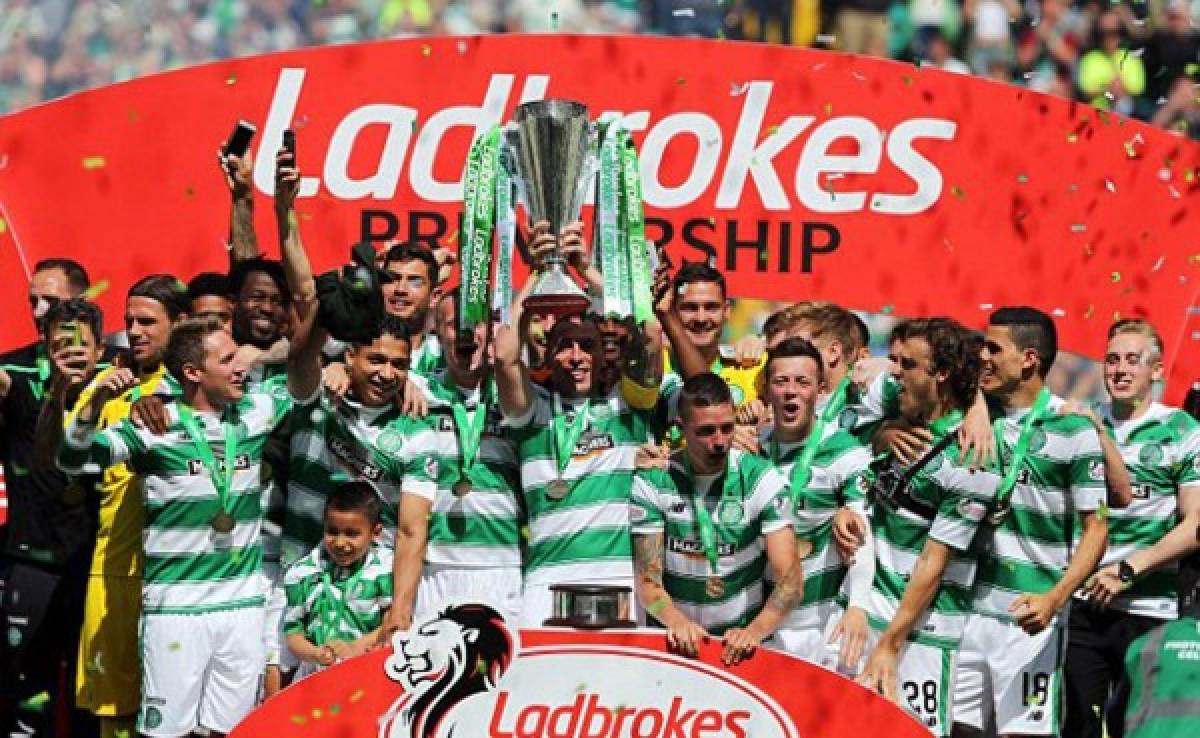 Celtic y Emilio Izaguirre celebraron el título 47 en la historia del club