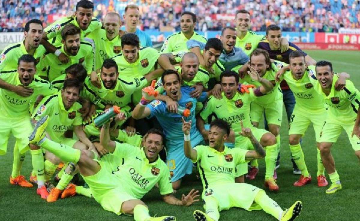 El Barcelona acapara el once ideal de la Liga de España