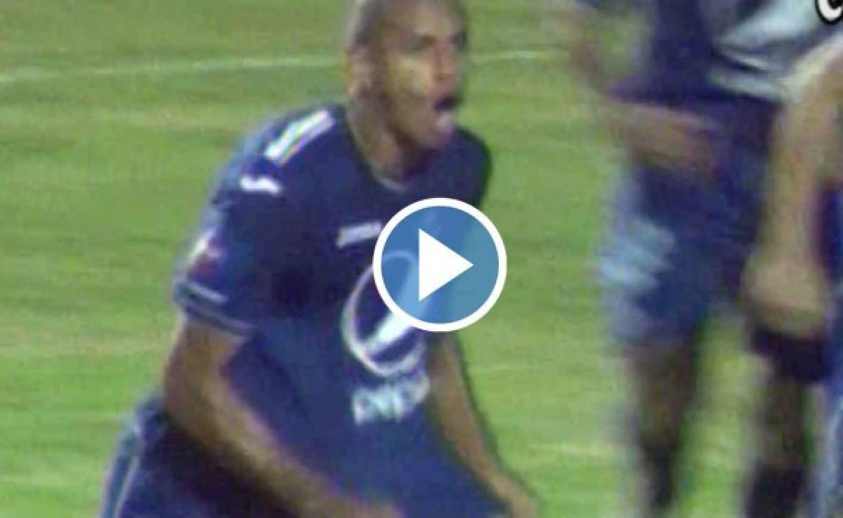 VIDEO: Eddie Hernández sorprende a todos y pone el 1-1 contra Olimpia