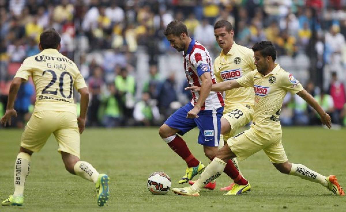 El América venció en penales al Atlético de Madrid con gol de arquero