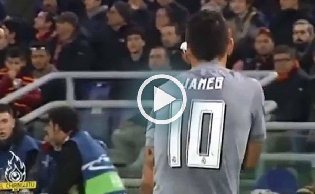 VIDEO: Los terribles gestos de James Rodríguez tras aparentemente haberse zafado el hombro