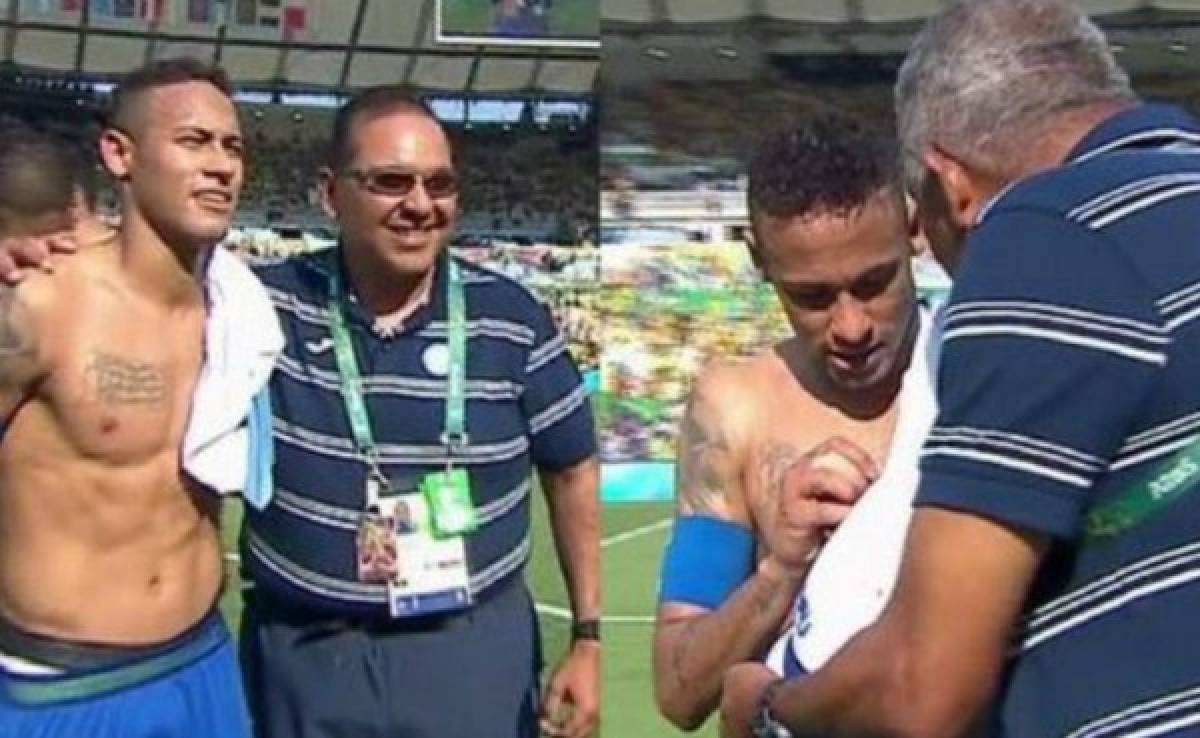 Fenafuth sancionará a hondureños que se sacaron fotos y autógrafos con Neymar