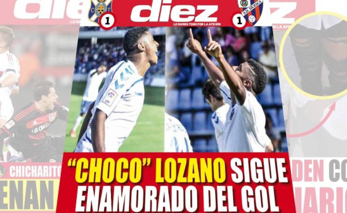 Chicharito Hernández y el Choco Lozano destacan en nuestras portadas digitales