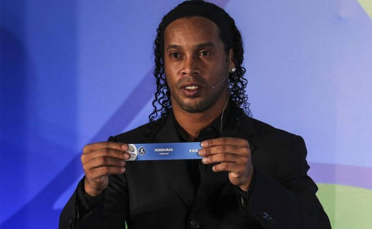La mano de Ronaldinho no le trajo suerte a la Selección de Honduras