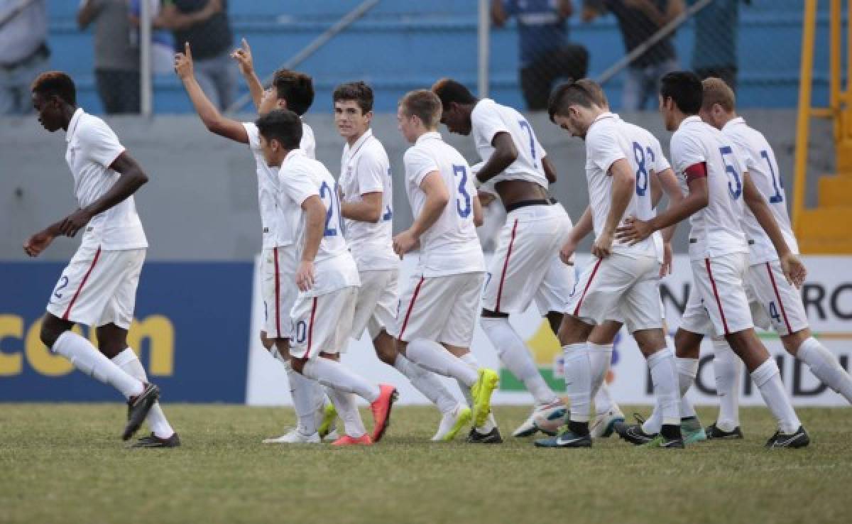 Estados Unidos vence a Trinidad y Tobago y sigue liderando Premundial Sub-17