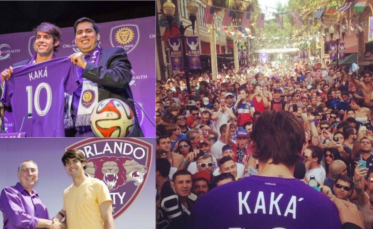 Orlando City, nuevo equipo de la MLS, oficializa el fichaje de Kaká