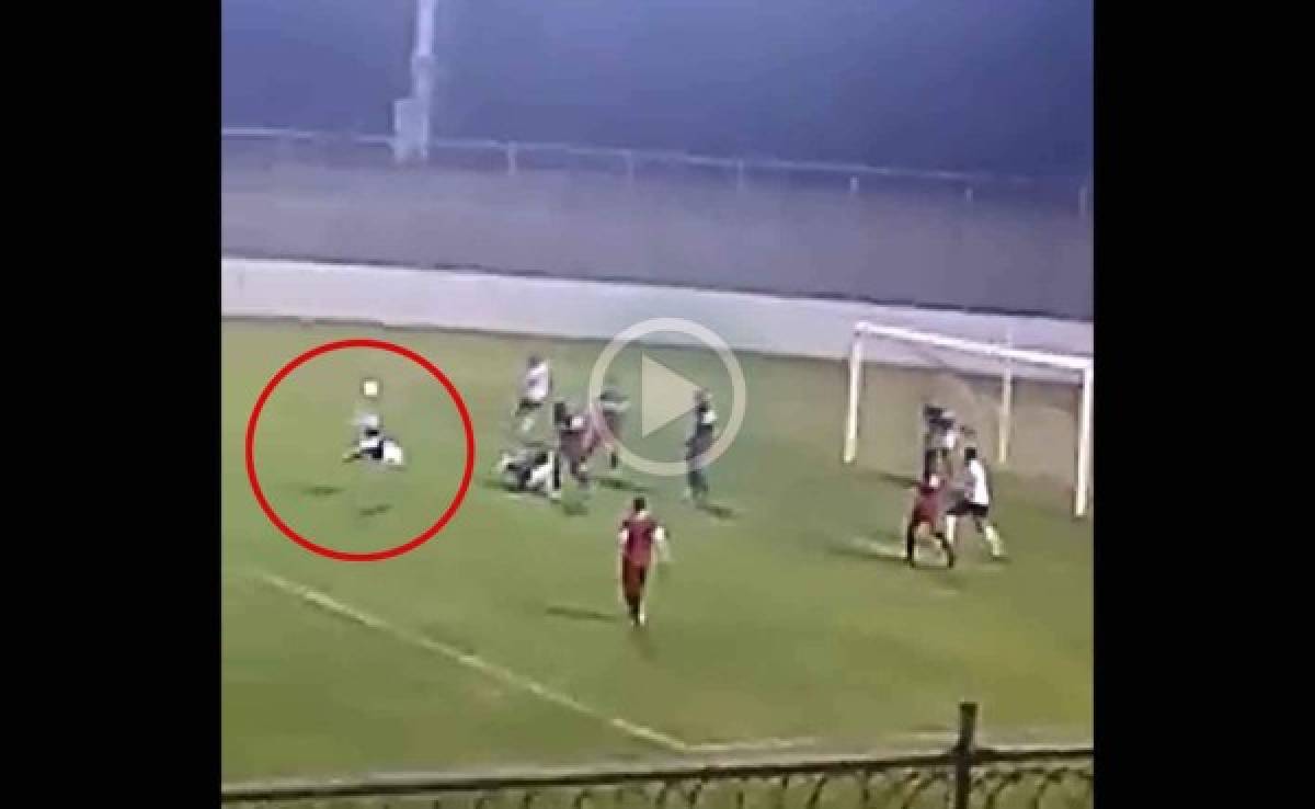 Espectacular gol de Óscar Godines en la Liga de Ascenso en Honduras