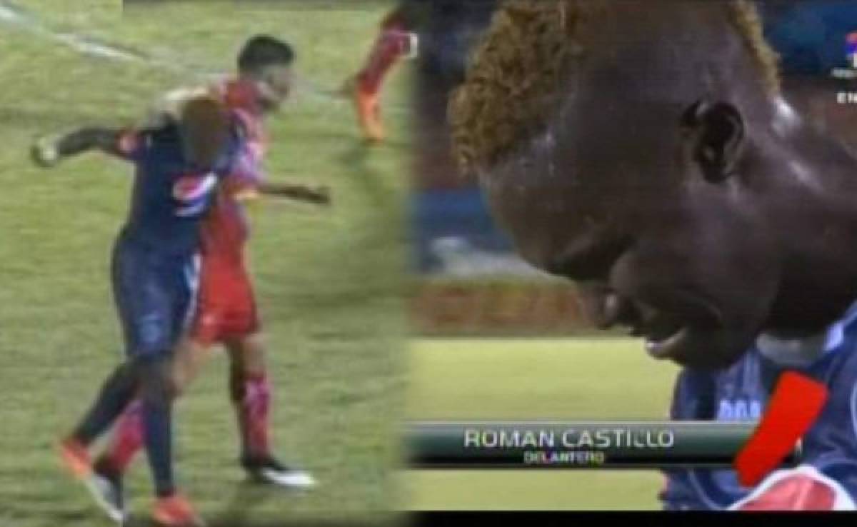 VIDEO: Rubilio Castillo es expulsado por codazo y se va llorando