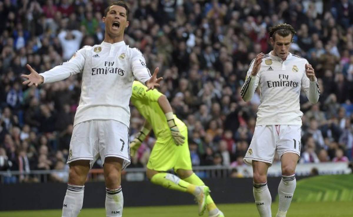 VIDEO: Cristiano Ronaldo se molesta con Gareth Bale por no pasarle el balón