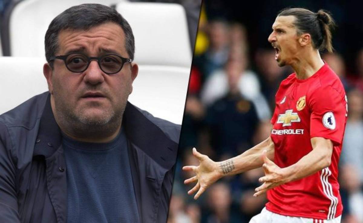 La amenaza de Ibrahimovic a Raiola por el fichaje de Paul Pogba al Manchester United