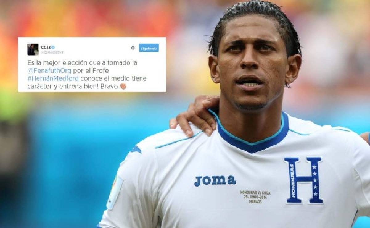 Carlo Costly: 'El profe Medford es la mejor elección'