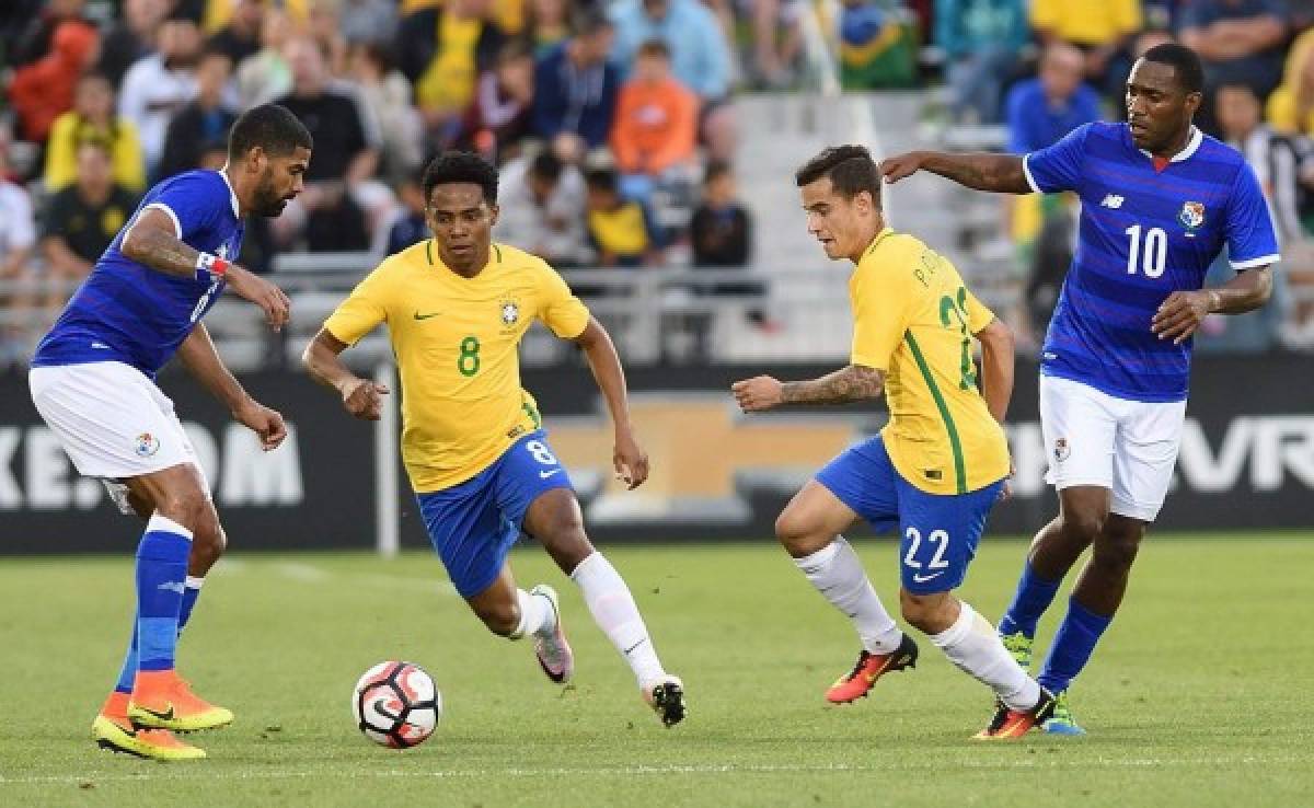 Brasil venció a Panamá en amistoso previo a la Copa América Centenario