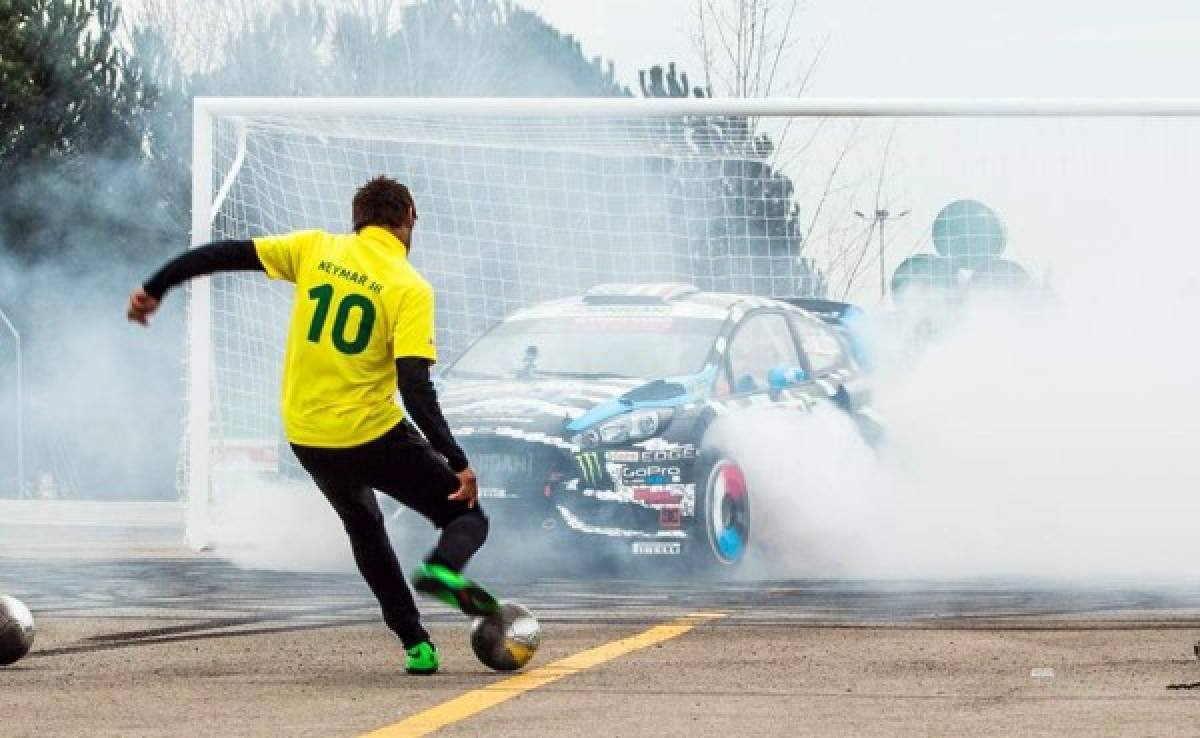 VIDEO: El espectacular anuncio de Neymar y Ken Block