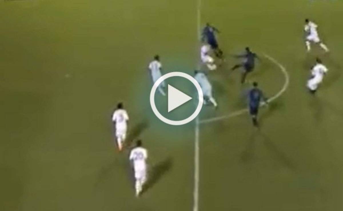 Video: Con una gran definición, Romell Quioto abrió el marcador de Honduras contra Guatemala