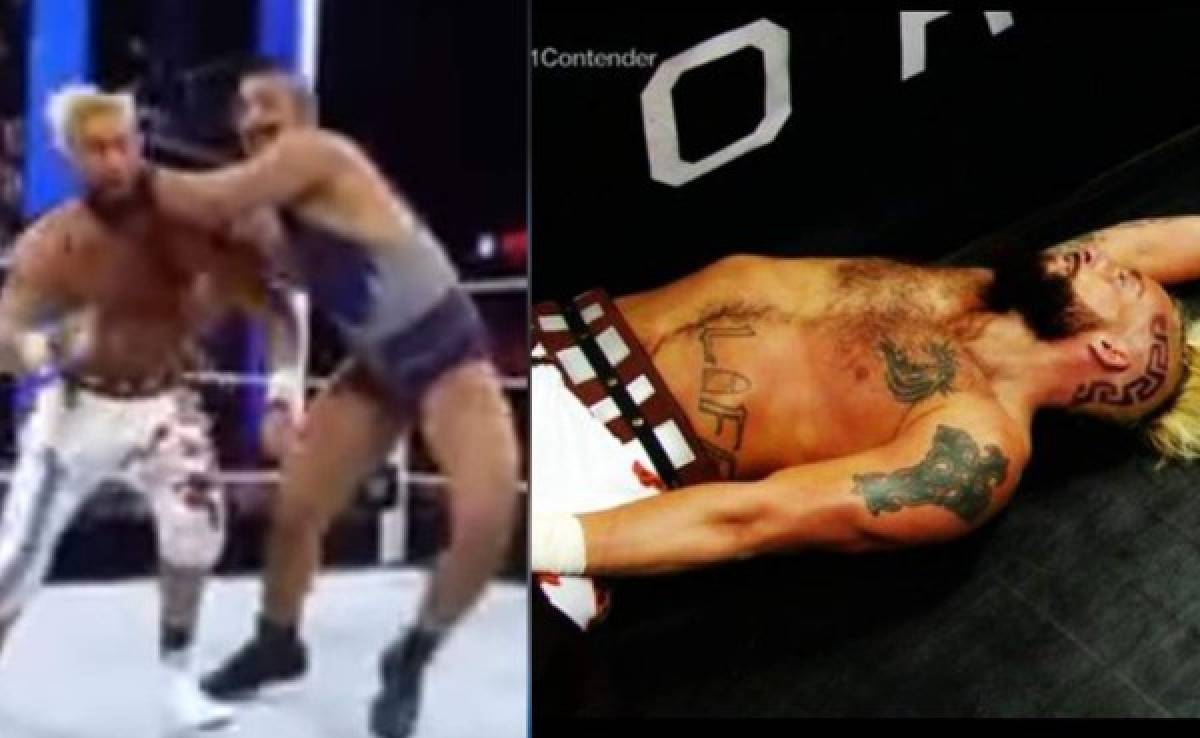 VIDEO: Espantoso golpe de una figura de la WWE que lo hizo desmayar.